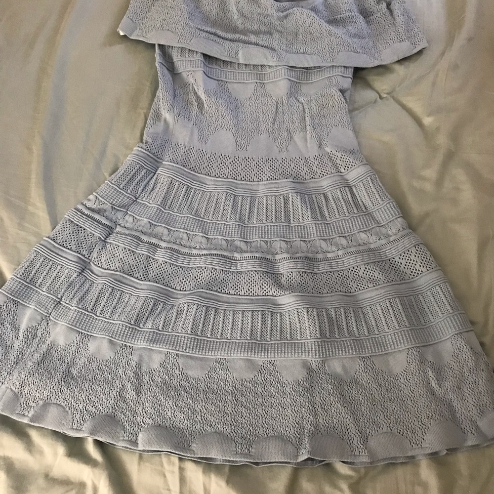 Off-The-Shoulder Knit Dress